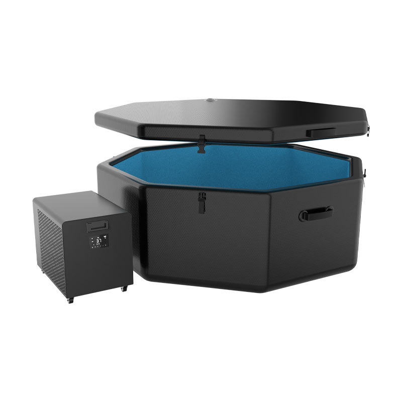 Freestanding Plunge POD Octagon kanggo Mandi Ice
