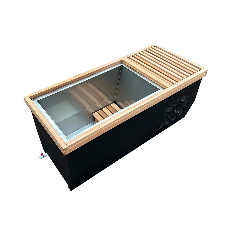 Bathtub Es Cedar Abang Kanada kanthi 304 Stainless Steel