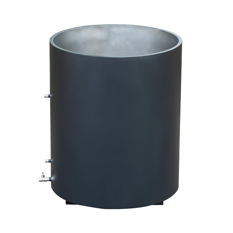 Dikiataken 304 Stainless Steel Black Cold Plunge Tub