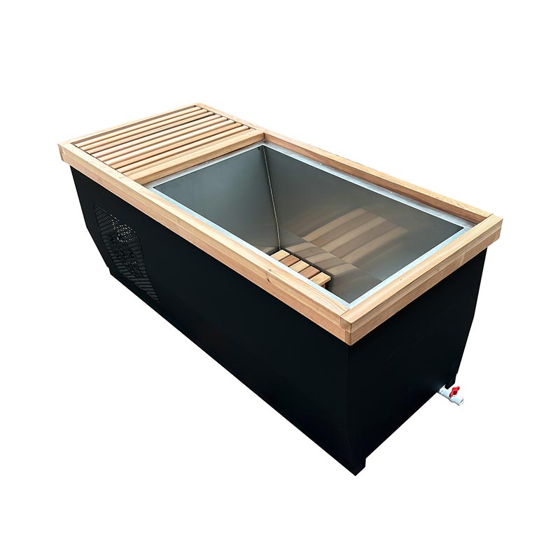 Bathtub Es Cedar Abang Kanada kanthi 304 Stainless Steel