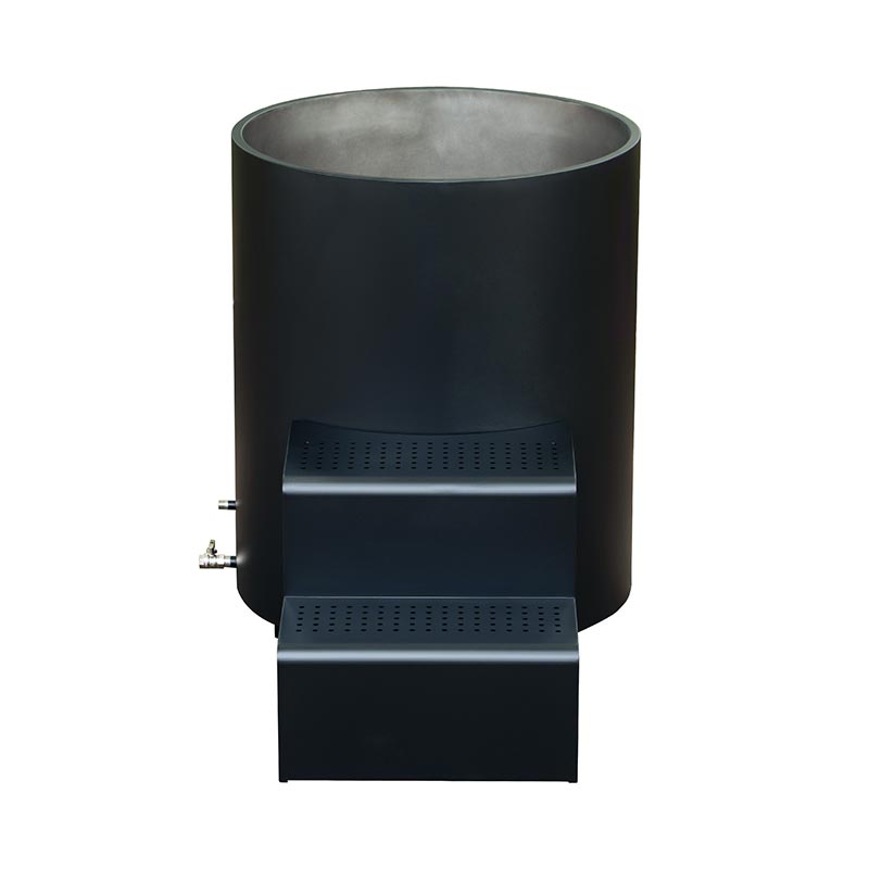 Dikiataken 304 Stainless Steel Black Cold Plunge Tub