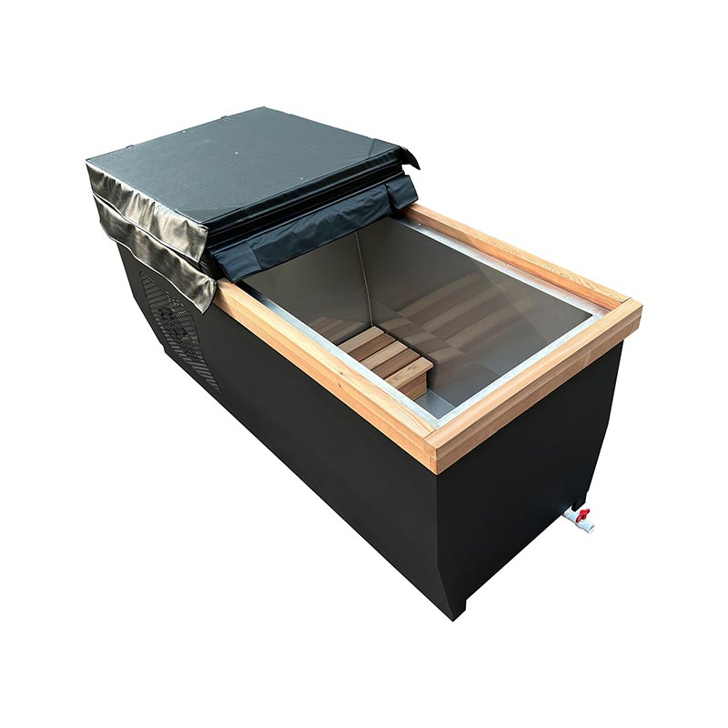 Bathtub Es Cedar Abang Kanada kanthi 304 Stainless Steel