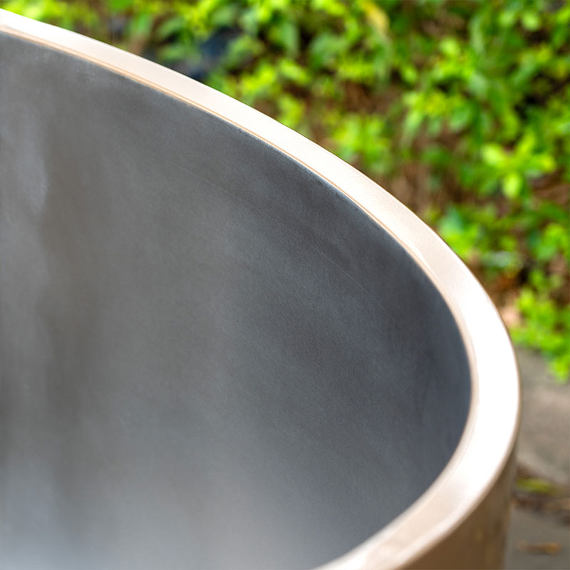 Champagne Gold Full 304 Stainless Steel Cold Plunge Tub