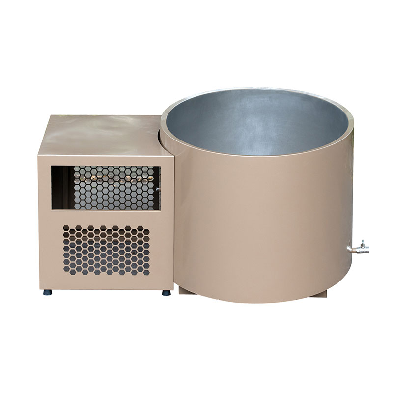 Champagne Gold Full 304 Stainless Steel Cold Plunge Tub Champagne Gold Full 304 Stainless Steel Cold Plunge Tub