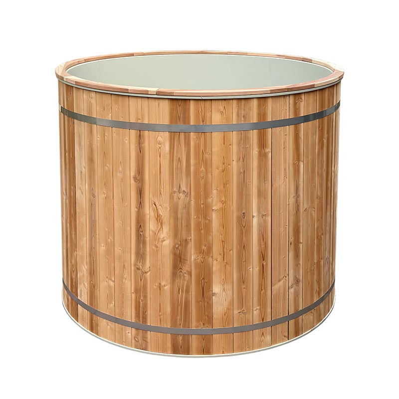 Bathtub Dingin Ukuran Immersion jero karo 304 Stainless Steel Liner