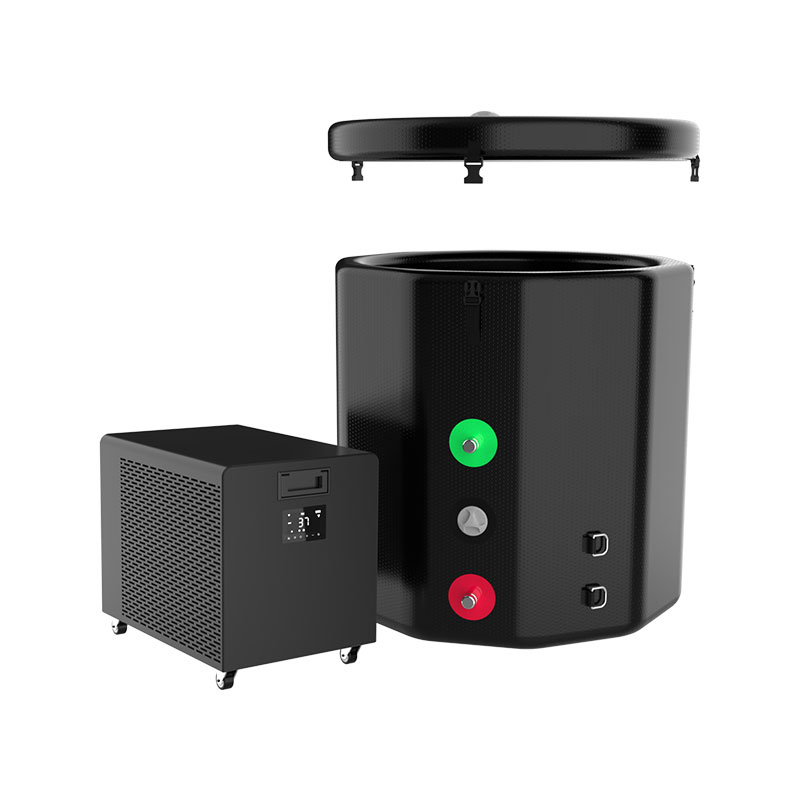 Ice-Inflatable Tube bak kanggo pemulihan adus adhem Ice-Inflatable Tube bak kanggo pemulihan adus adhem